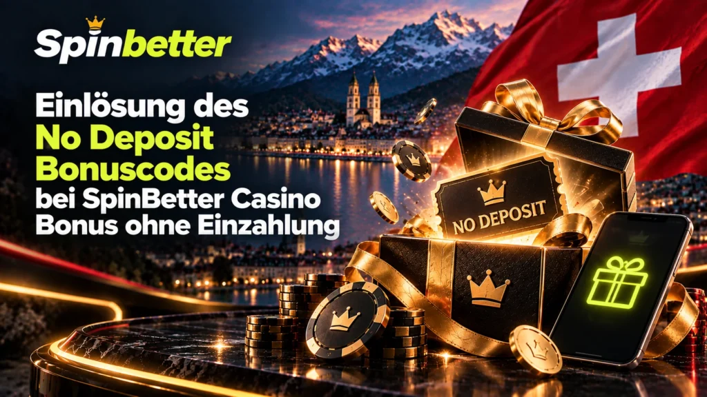 Einlösung des No Deposit Bonuscodes bei SpinBetter Casino Bonus ohne Einzahlung