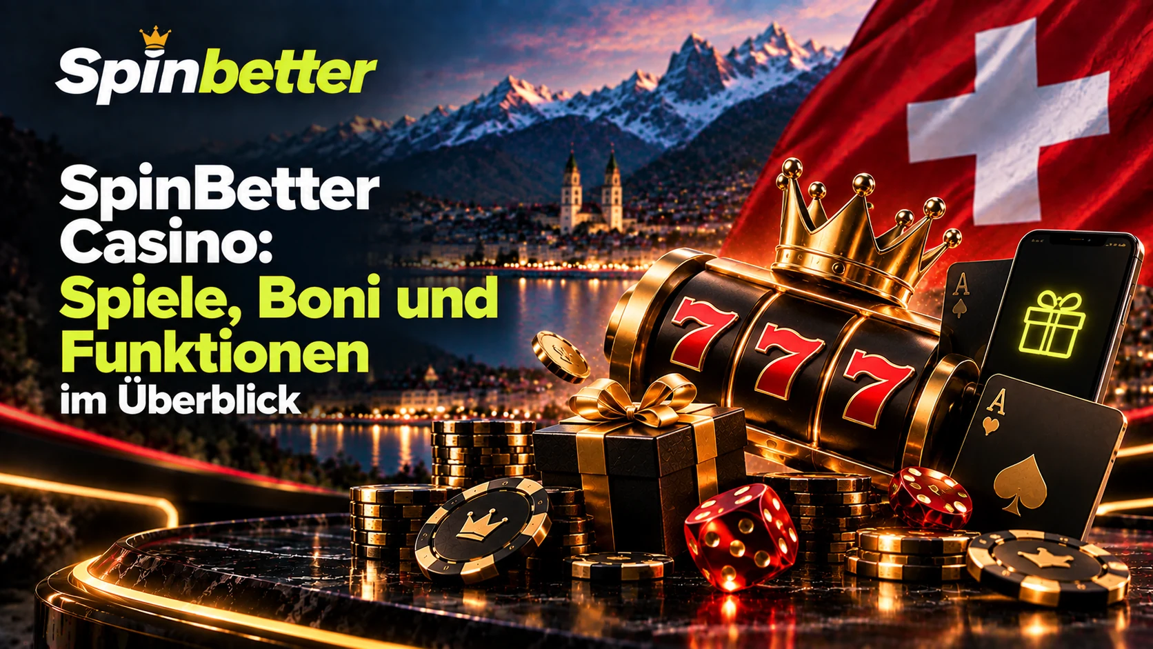 SpinBetter Casino: Spiele, Boni und Funktionen im Überblick