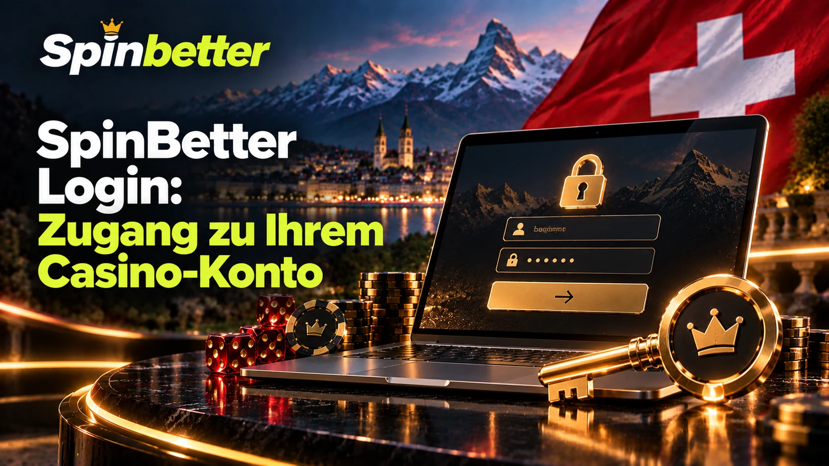 SpinBetter Login: Zugang zu Ihrem Casino-Konto
